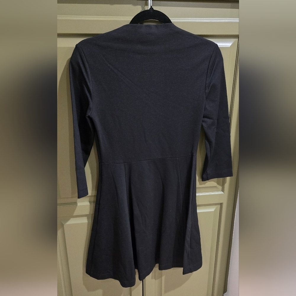 NWT Broome Street Kate Spade New York black everyday ponte dress - Picture 3 of 7